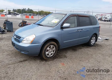 2007 Kia Sedona из США, поврежденный, VIN KNDMB133176149547